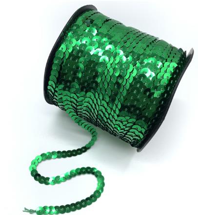 HB010 Colorful Sequins Shiny Faceted 10Yards/Lot 6mm Loose Sequins Paillettes Sewing Wedding Crafts DIY Scrapbooking Pendant