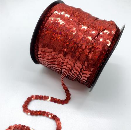 HB010 Colorful Sequins Shiny Faceted 10Yards/Lot 6mm Loose Sequins Paillettes Sewing Wedding Crafts DIY Scrapbooking Pendant