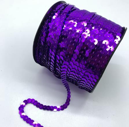 HB010 Colorful Sequins Shiny Faceted 10Yards/Lot 6mm Loose Sequins Paillettes Sewing Wedding Crafts DIY Scrapbooking Pendant