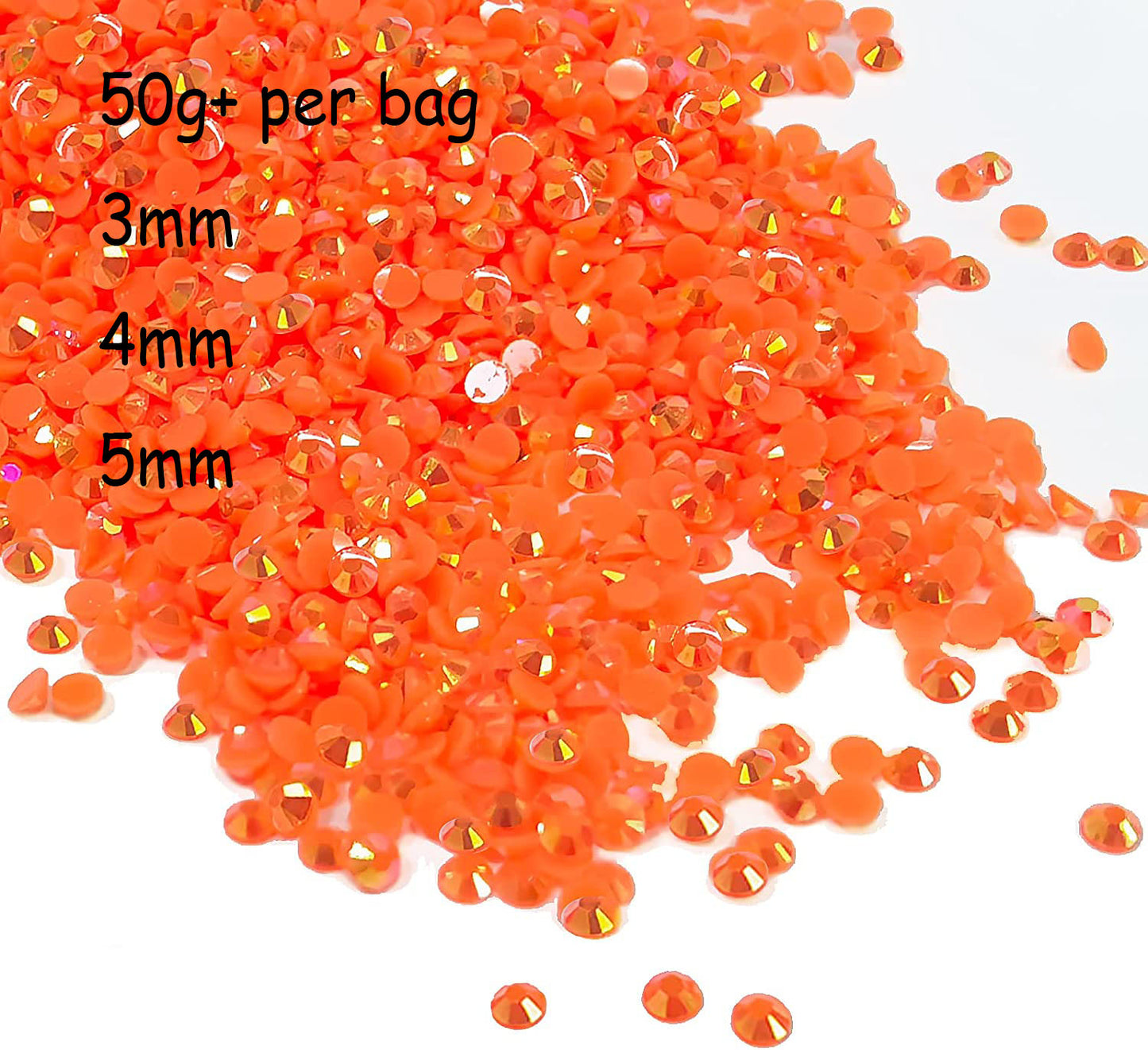 RH007 Rhinestone Soldier Nail Art Crystal Flatback Round Nails Grooming