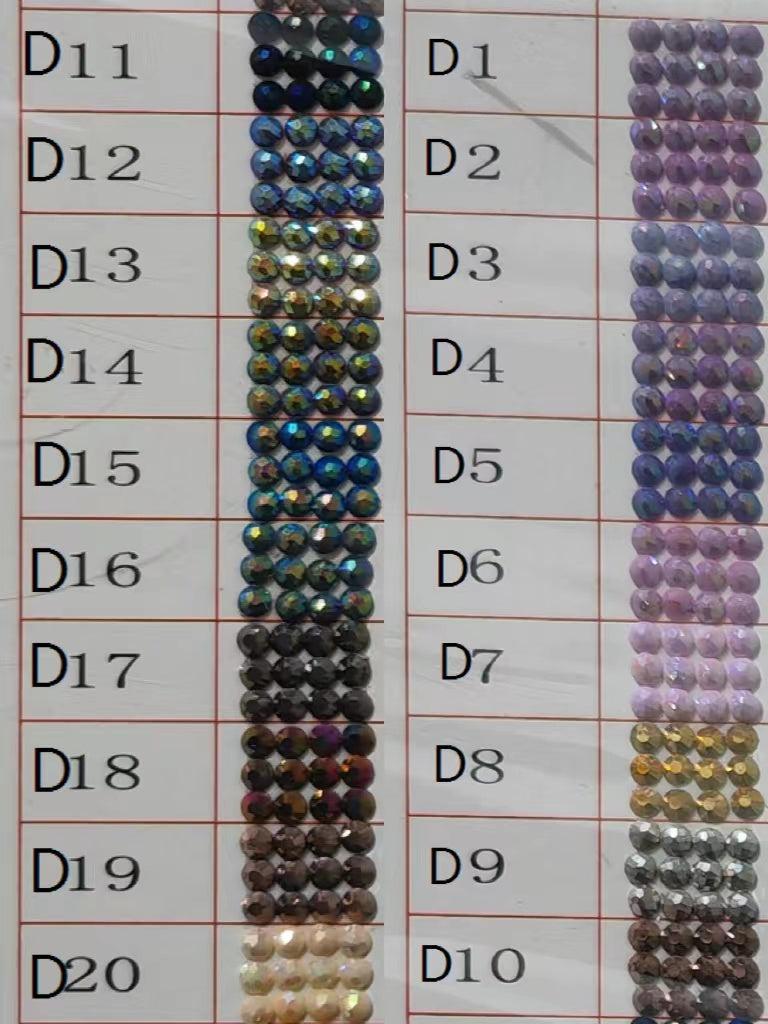 RH D001 resin rhinestones 2.8mm wholesale bag Diamond fashion handmade craft keychain DIY Daily Anniversary