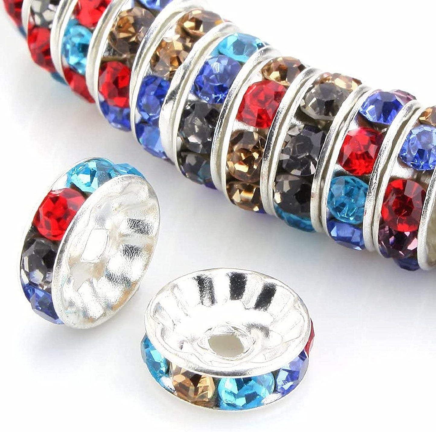 048 Crystal Rhinestone 16mm Clay Beads Clay Pave Disco Ball Clay Beads for Jewelry Making